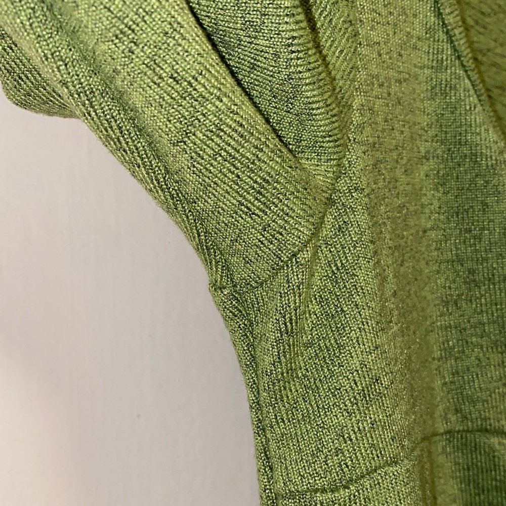 SHEIN Small Green SXY Twist Front Flounce Sleeve Bodycon Dress - Picture 8 of 14